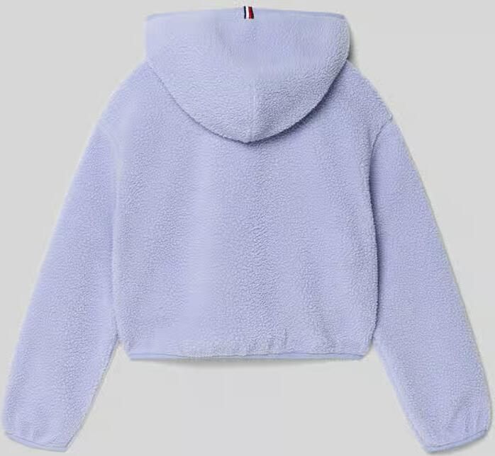 Tommy Hilfiger Teens Regular fit sweatjack in de look van teddybont - Foto 6