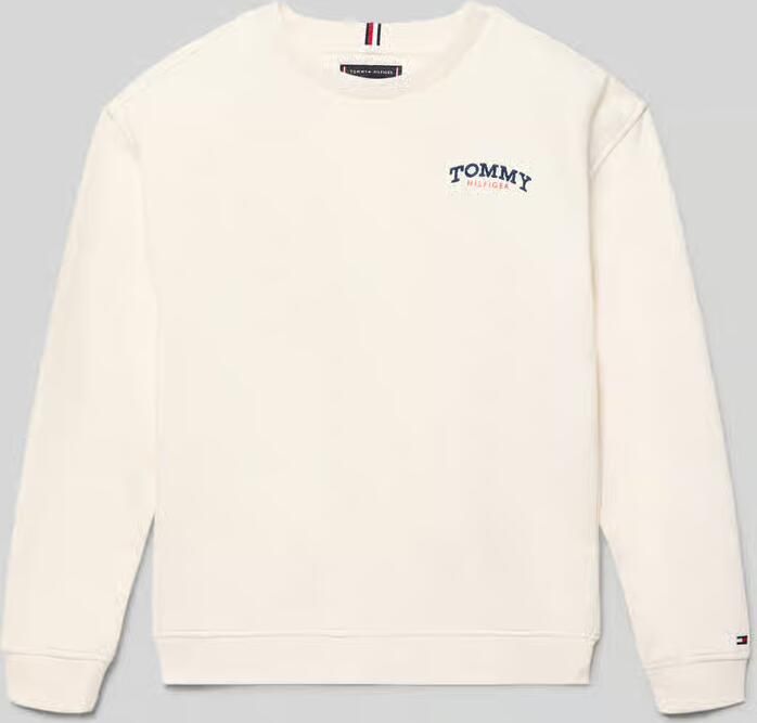 Tommy Hilfiger Teens regular fit sweatjack van katoenmix - Foto 2