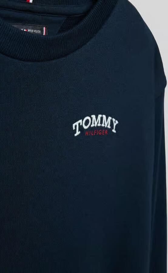 Tommy Hilfiger Teens regular fit sweatjack van katoenmix - Foto 5