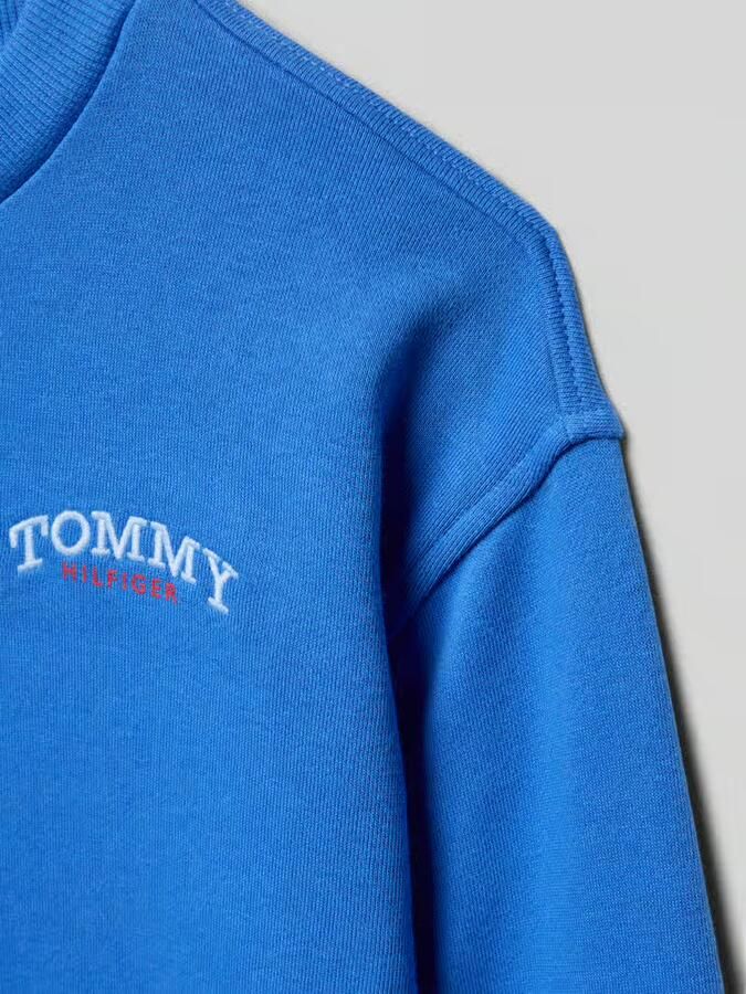 Tommy Hilfiger Teens regular fit sweatjack van katoenmix - Foto 4