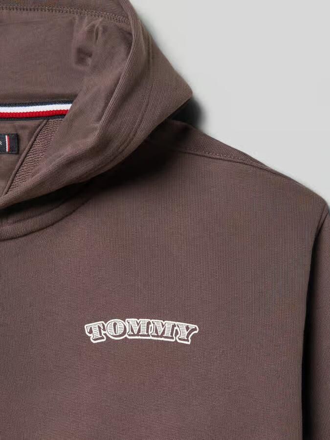 Tommy Hilfiger Teens regular fit sweatjack van puur katoen