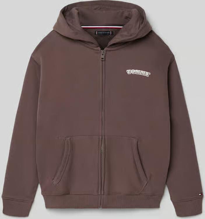 Tommy Hilfiger Teens regular fit sweatjack van puur katoen - Foto 2