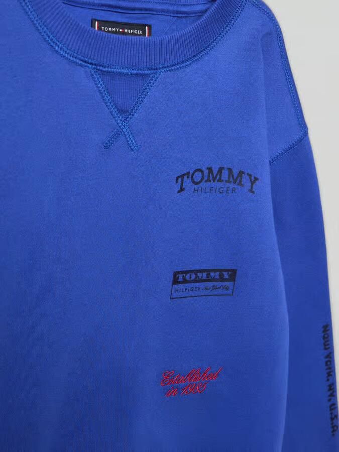 Tommy Hilfiger Teens Regular fit sweatshirt van katoenmix - Foto 2
