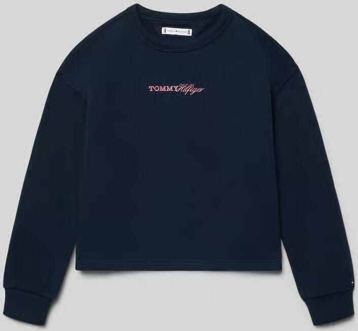 Tommy Hilfiger Teens regular fit sweatshirt van katoenmix - Foto 2
