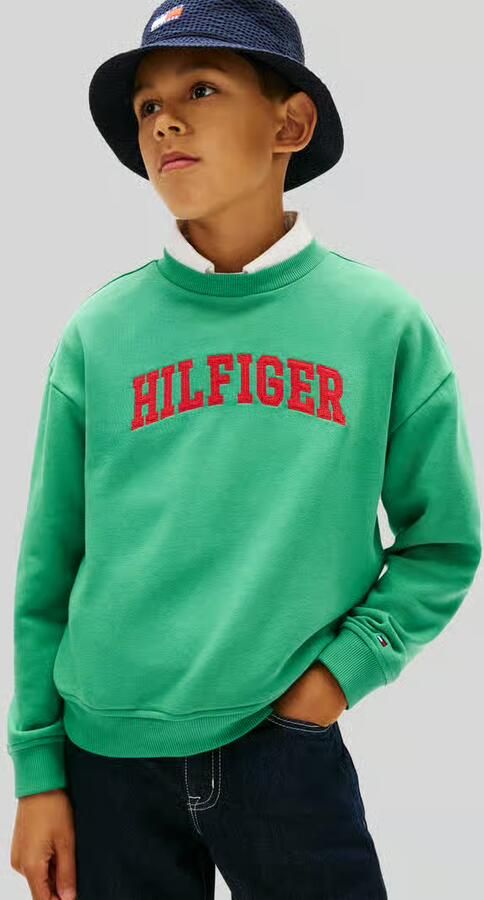 Tommy Hilfiger Teens regular fit sweatshirt van katoenmix - Foto 6