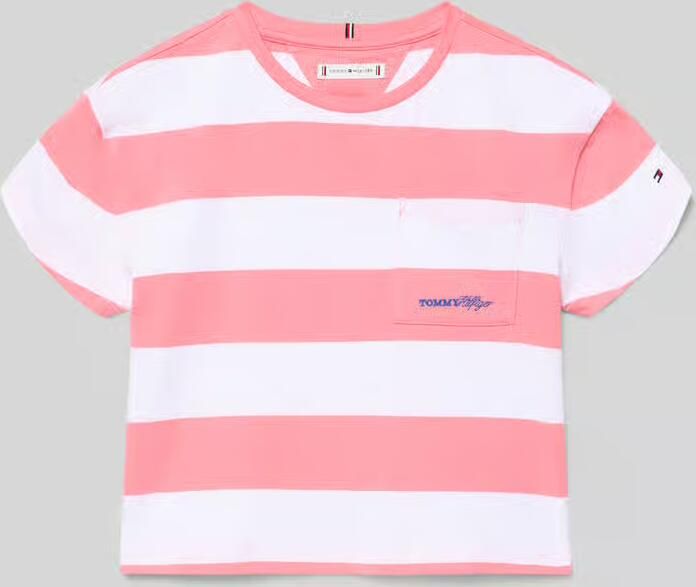 Tommy Hilfiger Teens regular fit T-shirt van puur katoen - Foto 2