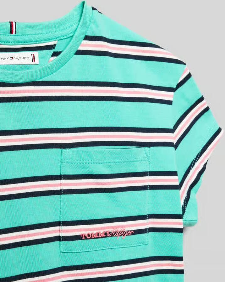 Tommy Hilfiger Teens regular fit T-shirt van puur katoen - Foto 4