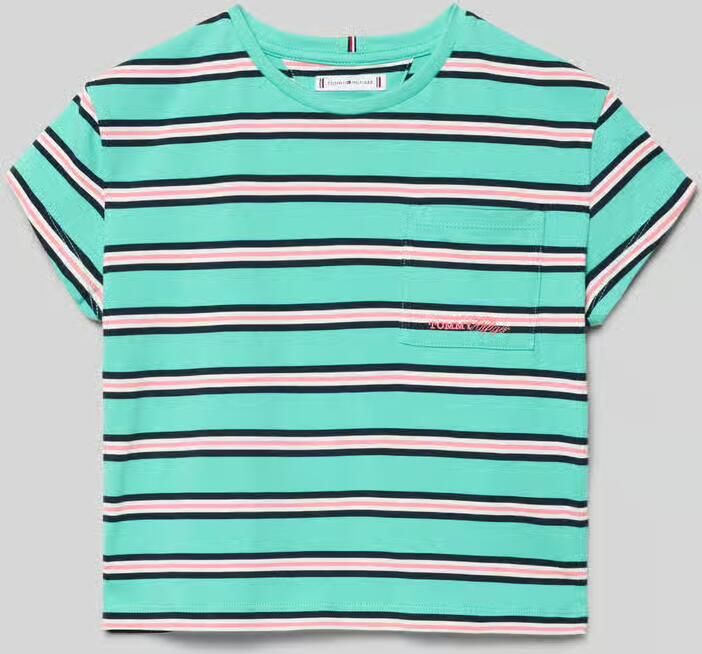 Tommy Hilfiger Teens regular fit T-shirt van puur katoen - Foto 5