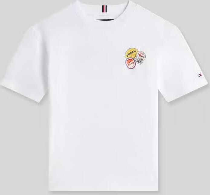 Tommy Hilfiger Teens regular fit T-shirt van puur katoen - Foto 2