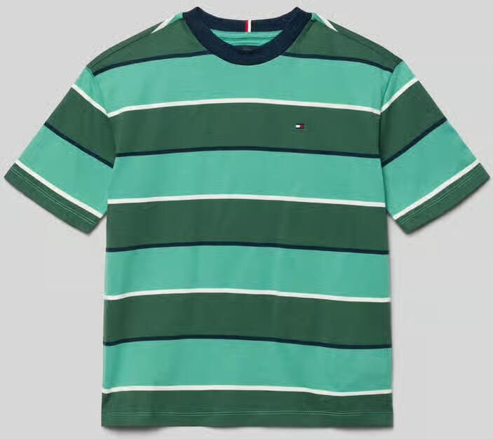 Tommy Hilfiger Teens regular fit T-shirt van puur katoen - Foto 5