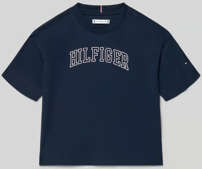 Tommy Hilfiger Teens regular fit T-shirt van puur katoen