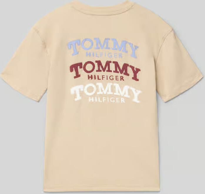 Tommy Hilfiger Teens Regular fit T-shirt van puur katoen - Foto 6