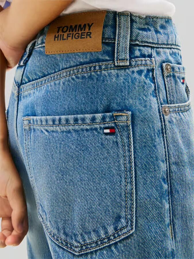 Tommy Hilfiger Kids loose fit jeans met 5-pocketmodel - Foto 5