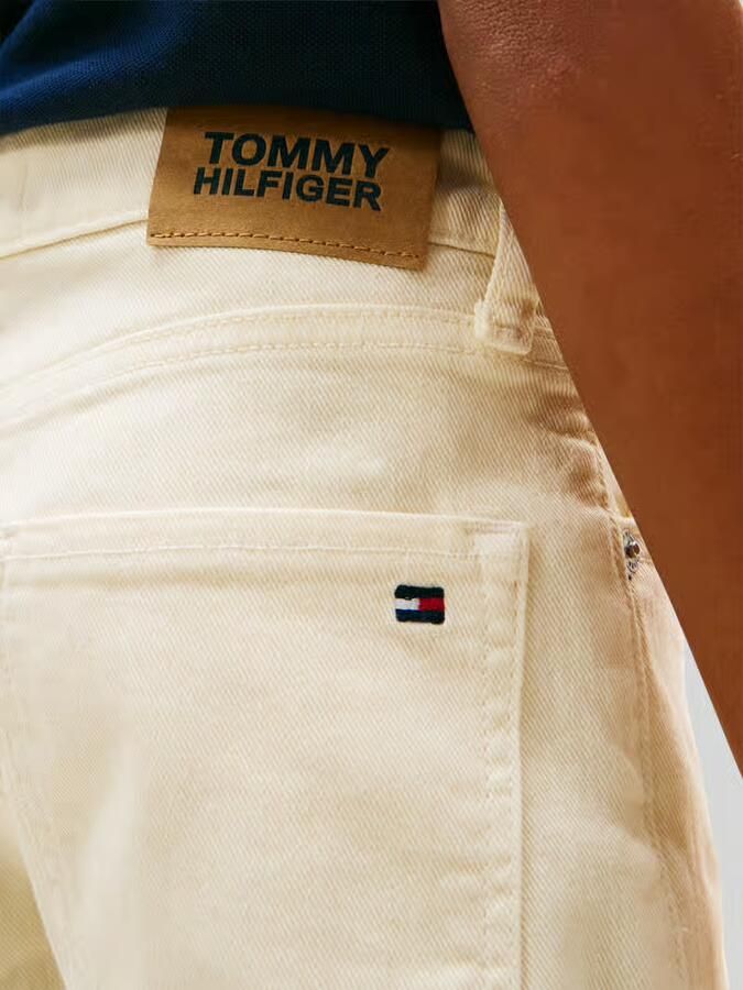 Tommy Hilfiger Teens relaxed fit korte jeans van puur katoen