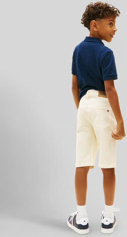 Tommy Hilfiger Teens relaxed fit korte jeans van puur katoen - Foto 3