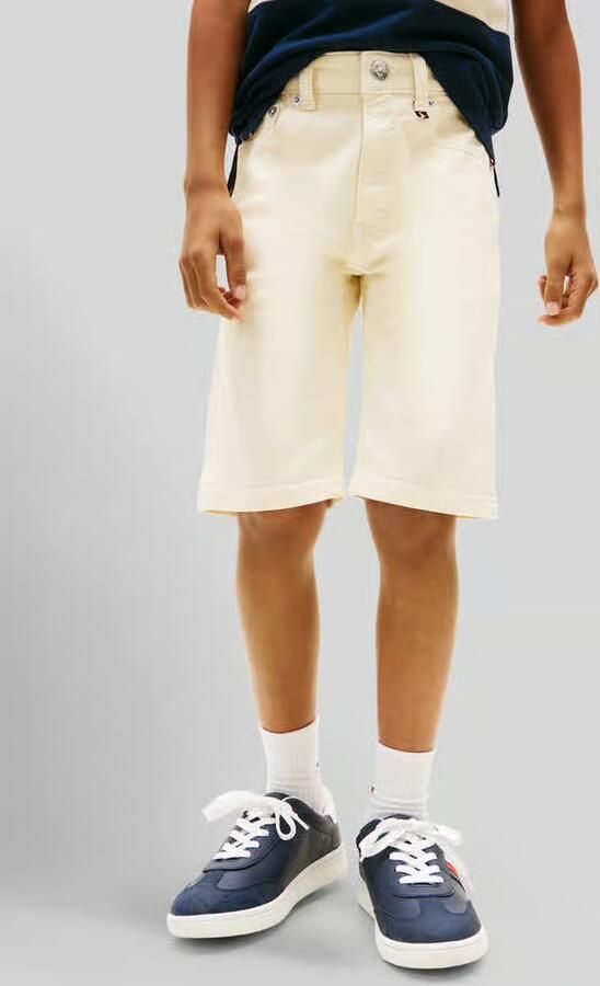 Tommy Hilfiger Teens relaxed fit korte jeans van puur katoen - Foto 2