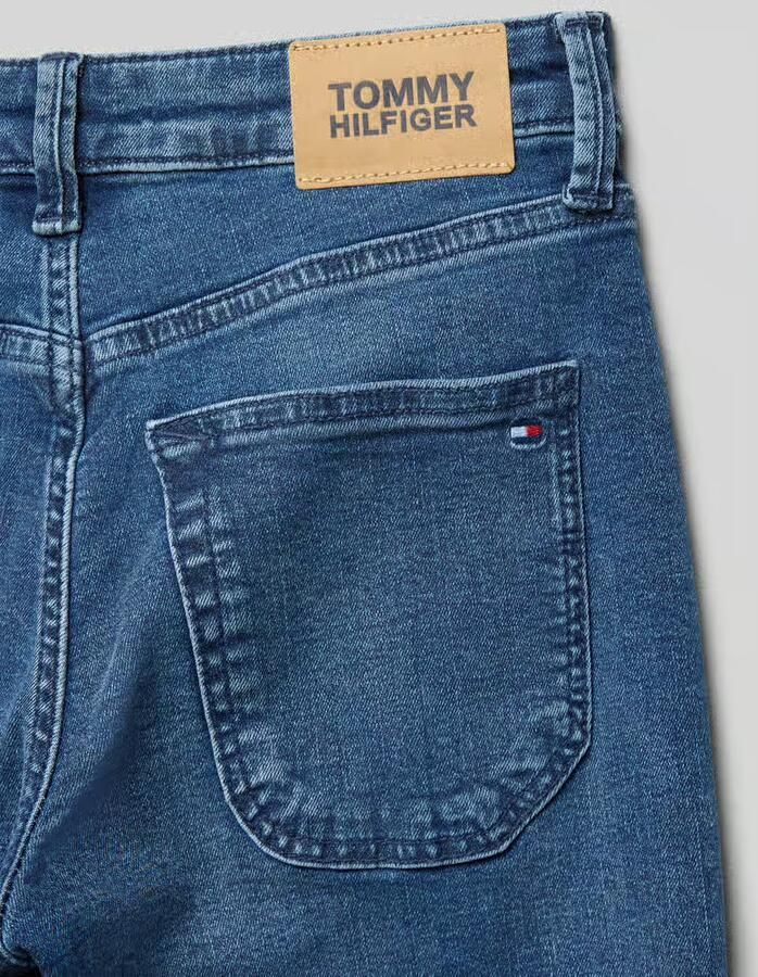 Tommy Hilfiger Teens Straight fit jeans van katoenmix - Foto 2