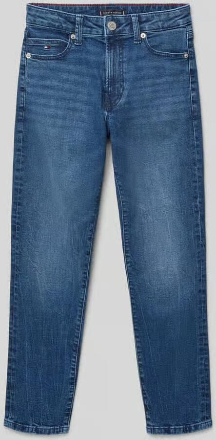 Tommy Hilfiger Teens Straight fit jeans van katoenmix
