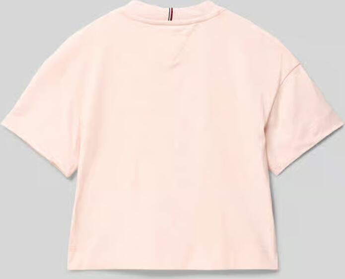 Tommy Hilfiger Polojurk ESSENTIAL POLO DRESS in knielengte met logo-borduursel - Foto 6