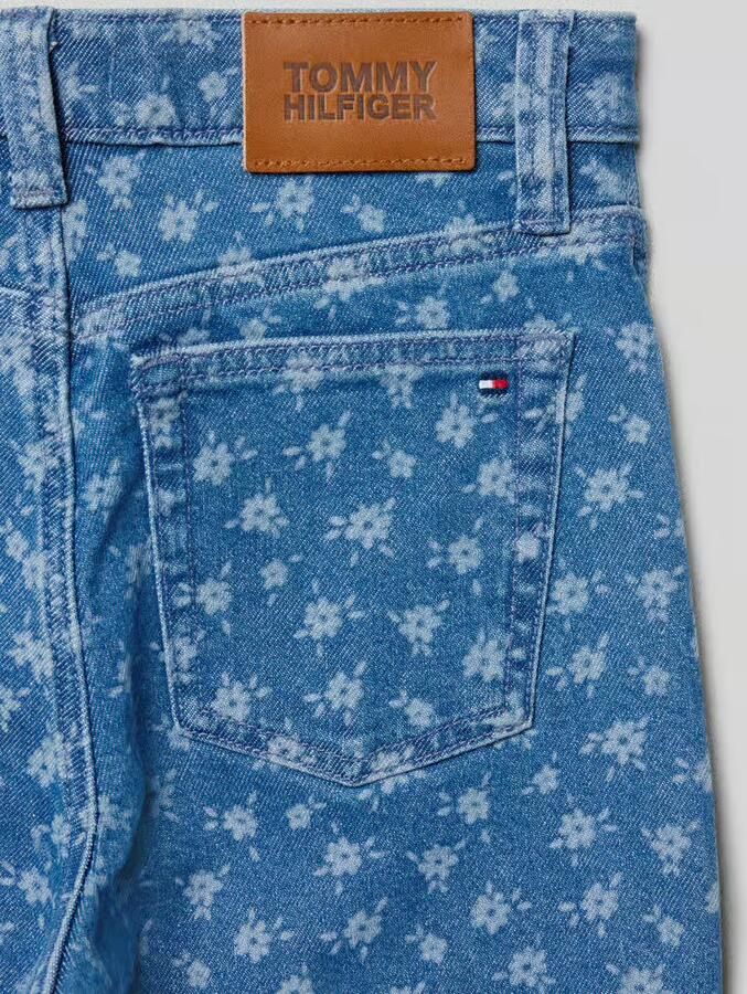 Tommy Hilfiger Teens Wide leg Jeans van Katoenmix
