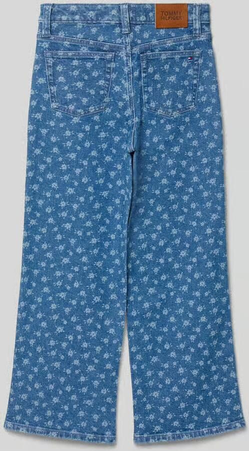Tommy Hilfiger Teens Wide leg Jeans van Katoenmix