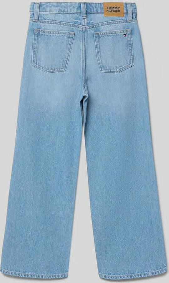Tommy Hilfiger Teens Wide leg jeans van puur katoen - Foto 2