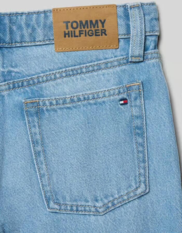 Tommy Hilfiger Teens Wide leg jeans van puur katoen - Foto 4