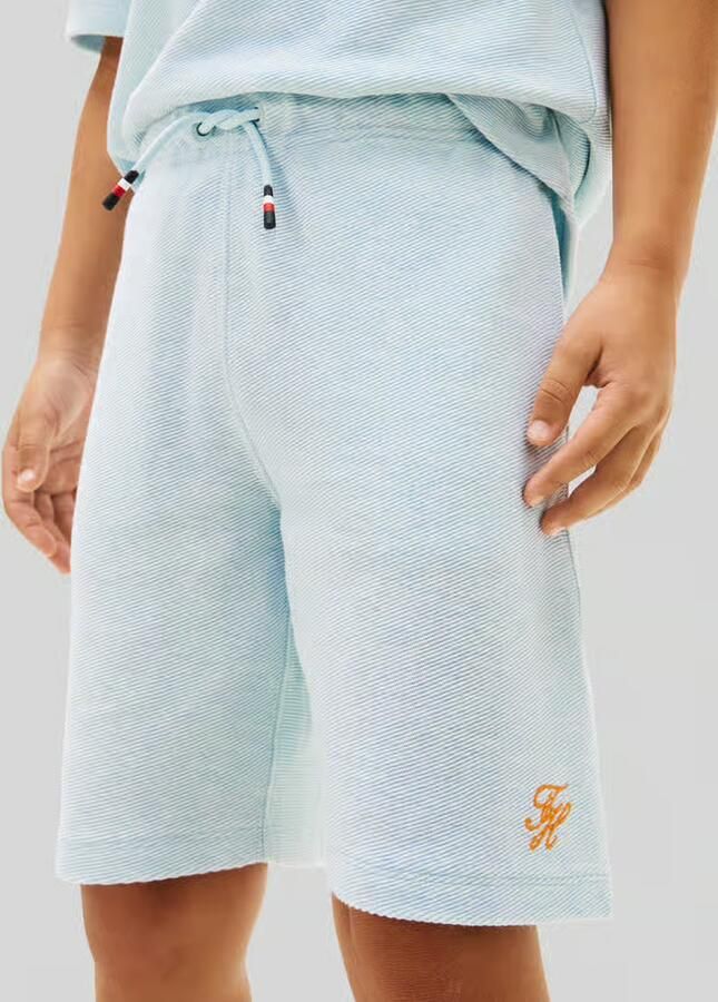 Tommy Hilfiger Teens Wide leg short van puur katoen - Foto 4