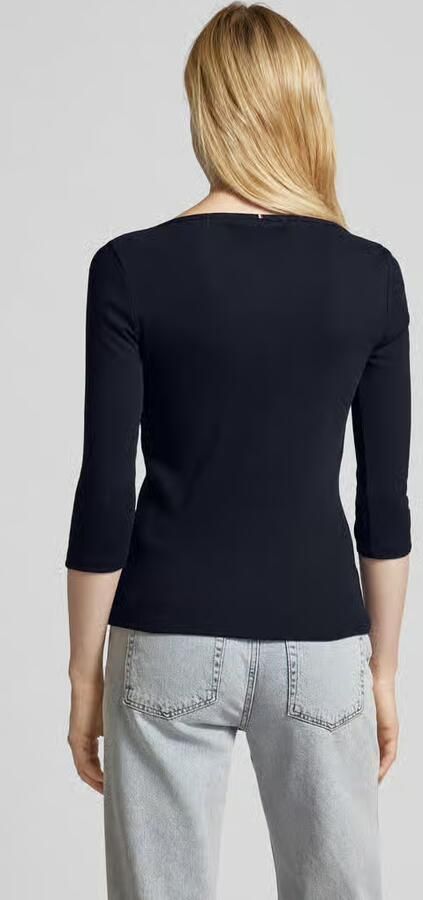 Tommy Hilfiger Shirt met 3 4 mouwen NEW CODY SLIM BOAT-NK 3 4SLV met boothals en strepen - Foto 10