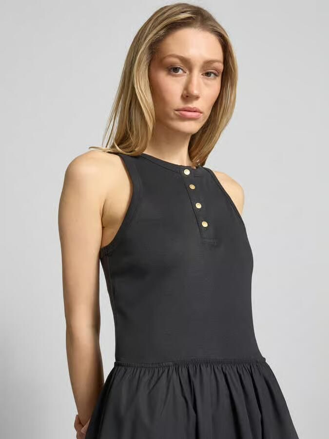 Tommy Hilfiger A-lijn vrijetijdsjurk van puur katoen