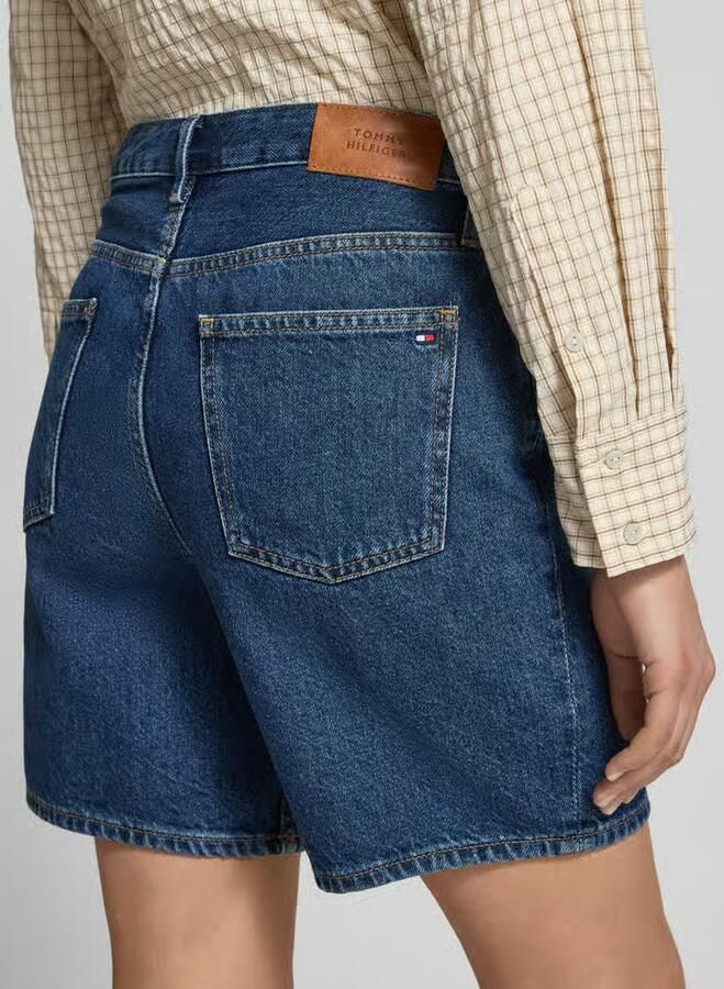Tommy Hilfiger Bermuda met rechte pijpen van puur katoen model 'EMI'