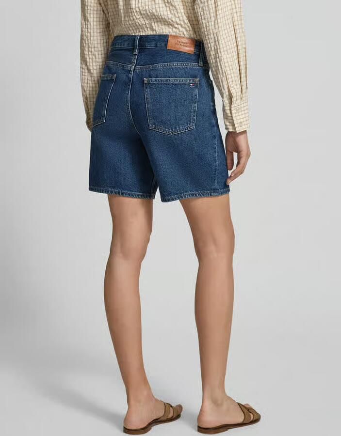 Tommy Hilfiger Bermuda met rechte pijpen van puur katoen model 'EMI' - Foto 2