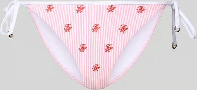 Tommy Hilfiger Bikinibroekje van seersucker met strikbandjes - Foto 2