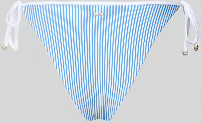 Tommy Hilfiger Bikinibroekje van seersucker met strikbandjes