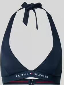 Tommy Hilfiger Bikinitop met elastische band en labelprint - Foto 3