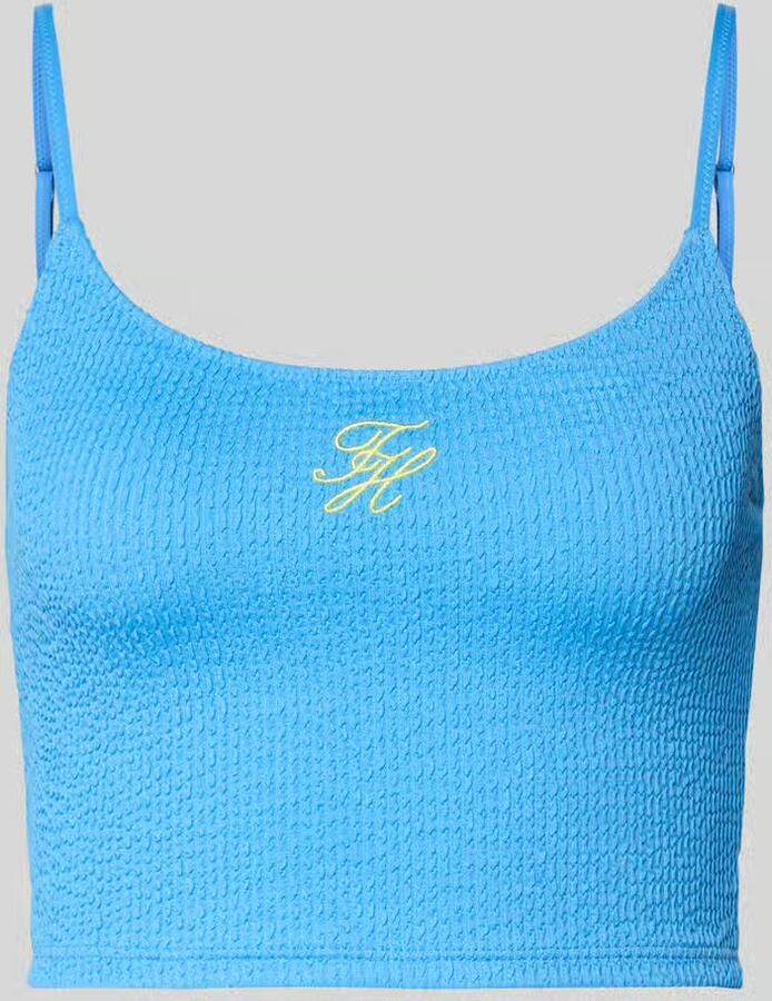 Tommy Hilfiger Bikinitop met gestikt logo - Foto 2