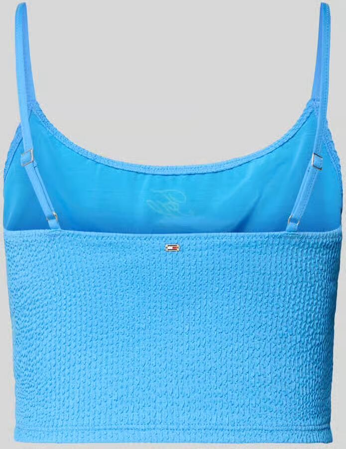 Tommy Hilfiger Bikinitop met gestikt logo