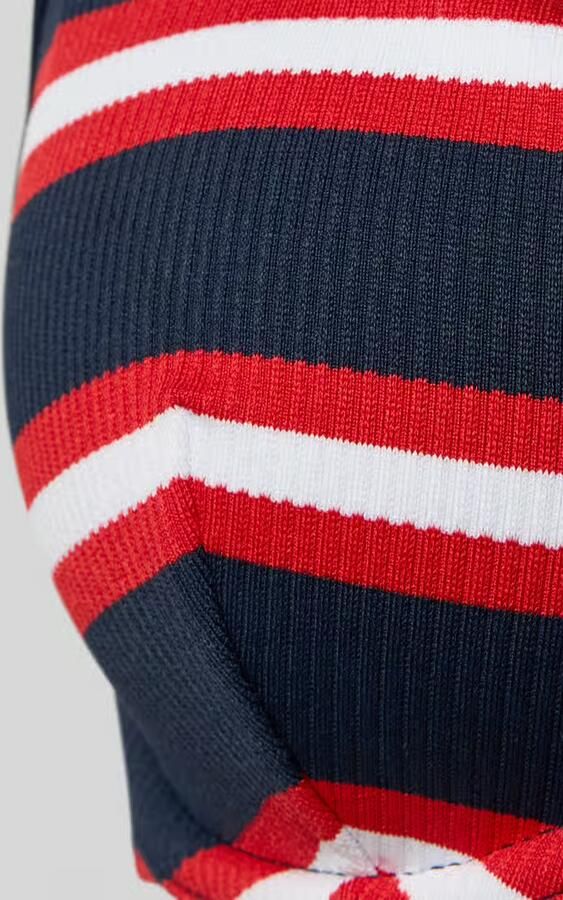 Tommy Hilfiger Bikinitop van geribd materiaal - Foto 2