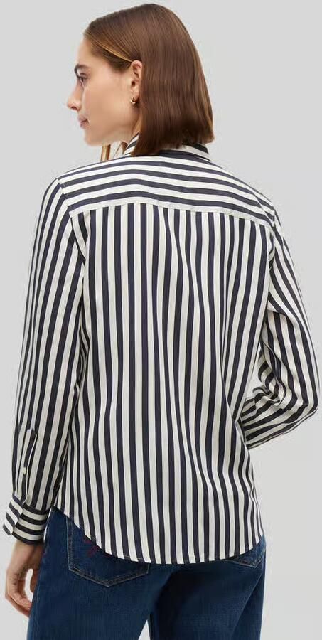 Tommy Hilfiger blouse met lange mouwen met streepmotief - Foto 2