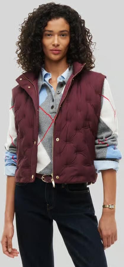 Tommy Hilfiger Bodywarmer met grafische binnenvoering - Foto 3