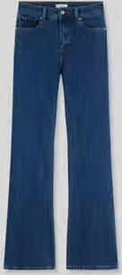 Tommy Hilfiger Bootcut-jeans van katoenmix