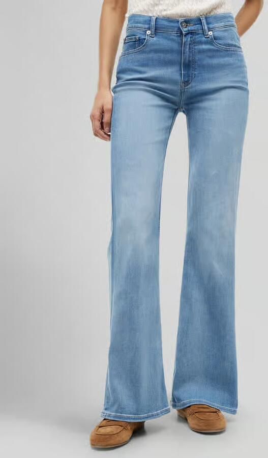 Tommy Hilfiger Bootcut-jeans van katoenmix model 'FLARE KATY RW' - Foto 6