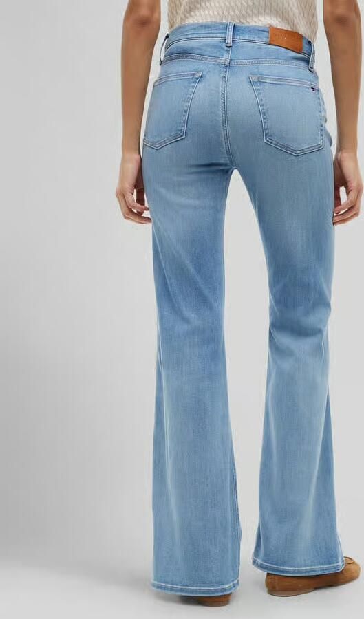 Tommy Hilfiger Bootcut-jeans van katoenmix model 'FLARE KATY RW' - Foto 5