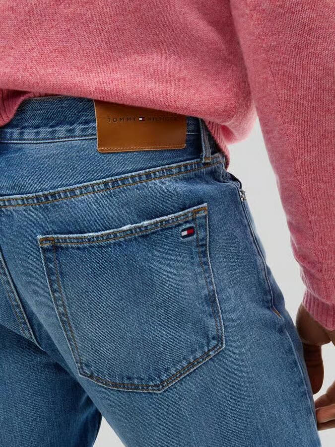 Tommy Hilfiger Bootcut-jeans van zuivere katoen model 'WARREN BOOTCUT'
