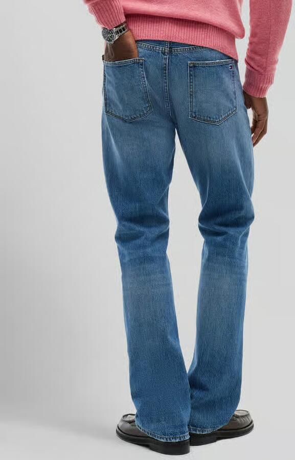 Tommy Hilfiger Bootcut-jeans van zuivere katoen model 'WARREN BOOTCUT'