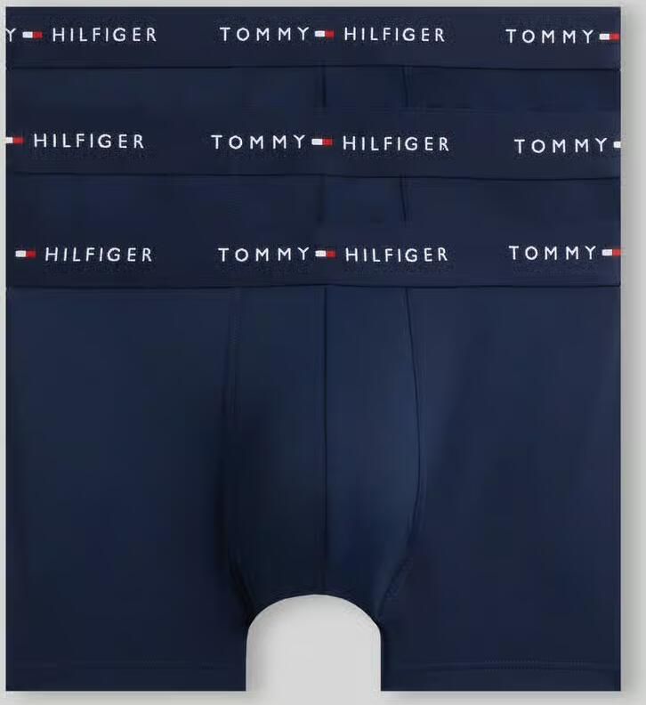 Tommy Hilfiger Boxershort met elastische band met logo in set van 3 - Foto 2