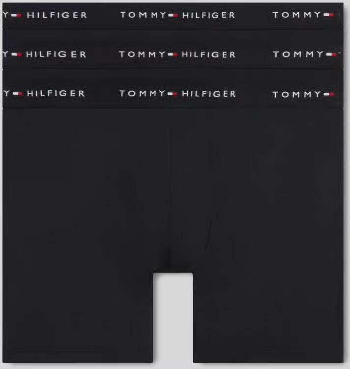 Tommy Hilfiger Boxershort met elastische band met logo in set van 3 - Foto 2
