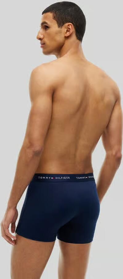 Tommy Hilfiger Boxershort met elastische band met logo in set van 3 - Foto 2