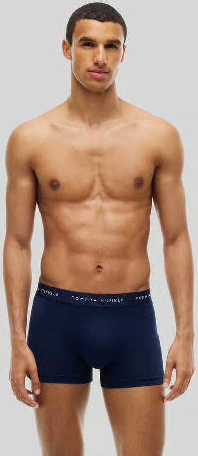 Tommy Hilfiger Boxershort met elastische band met logo in set van 3 - Foto 3