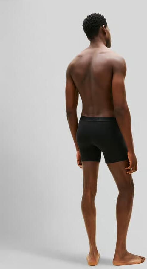 Tommy Hilfiger Boxershort van mix van modal en katoen in set van 3 model '3P BOXER BRIEF' - Foto 5